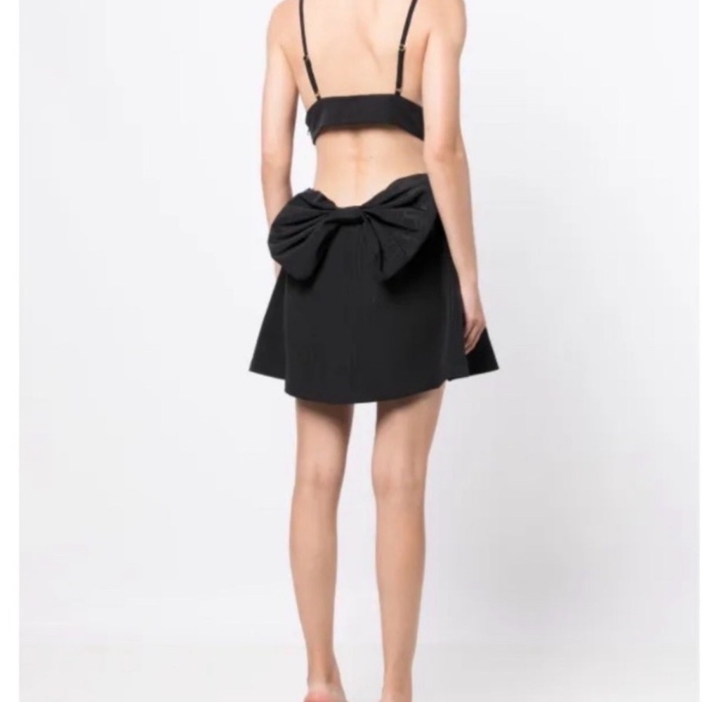 LoveShackFancy Black Mini Dress - Picture 2 of 9